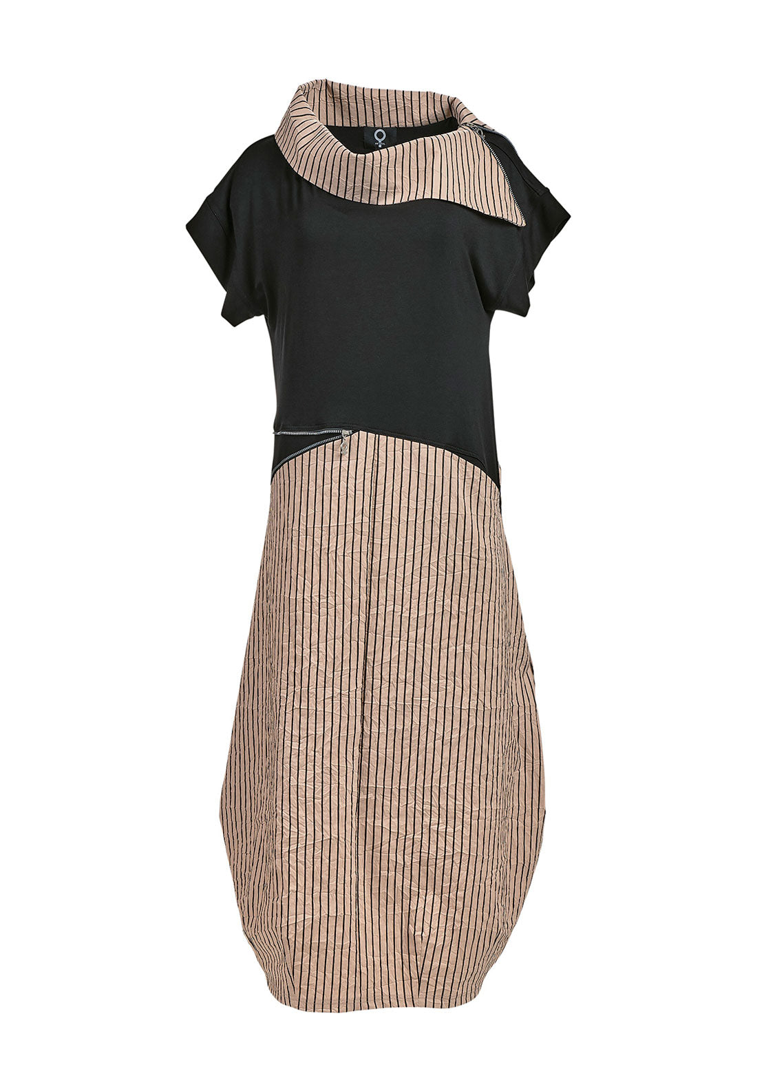 My Soul Midi Crinkle Dress, Sand