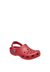 Crocs Womens Classic Clogs, Red
