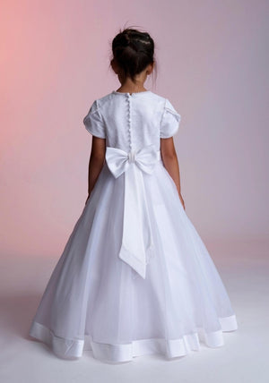 Poinsettia 5259 Willow Communion Dress, White