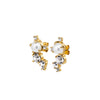Dyrberg/Kern Curra Pearl Earrings, Gold