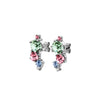 Dyrberg/Kern Curra Earrings, Silver & Pastel Multi