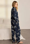 Chelsea Peers Zebra Polka Dot Pyjama Set, Navy