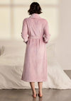 Chelsea Peers Fleece Dressing Gown, Pink
