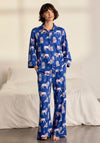 Chelsea Peers Moonlit Lion Pyjama Set, Blue