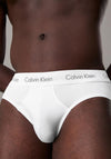 Calvin Klein Cotton Stretch 3 Pack Hip Briefs, White