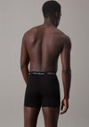 Calvin Klein Cotton Stretch 3 Pack Trunks, Black