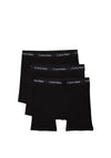 Calvin Klein Cotton Stretch 3 Pack Trunks, Black