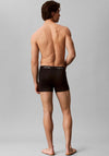 Calvin Klein Icon Cotton Stretch 3 Pack Relaxed Fit Trunks, Black Multi