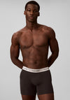 Calvin Klein Icon 3 Pack Cotton Stretch Metallic Boxer Briefs, Black Multi