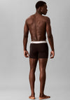 Calvin Klein Icon 3 Pack Cotton Stretch Metallic Boxer Briefs, Black Multi