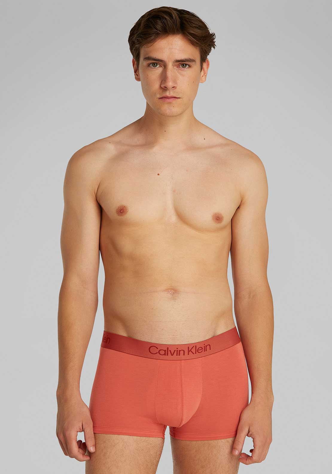 Calvin Klein 3 Pack Ultra Soft Modal Trunks, Blue Multi