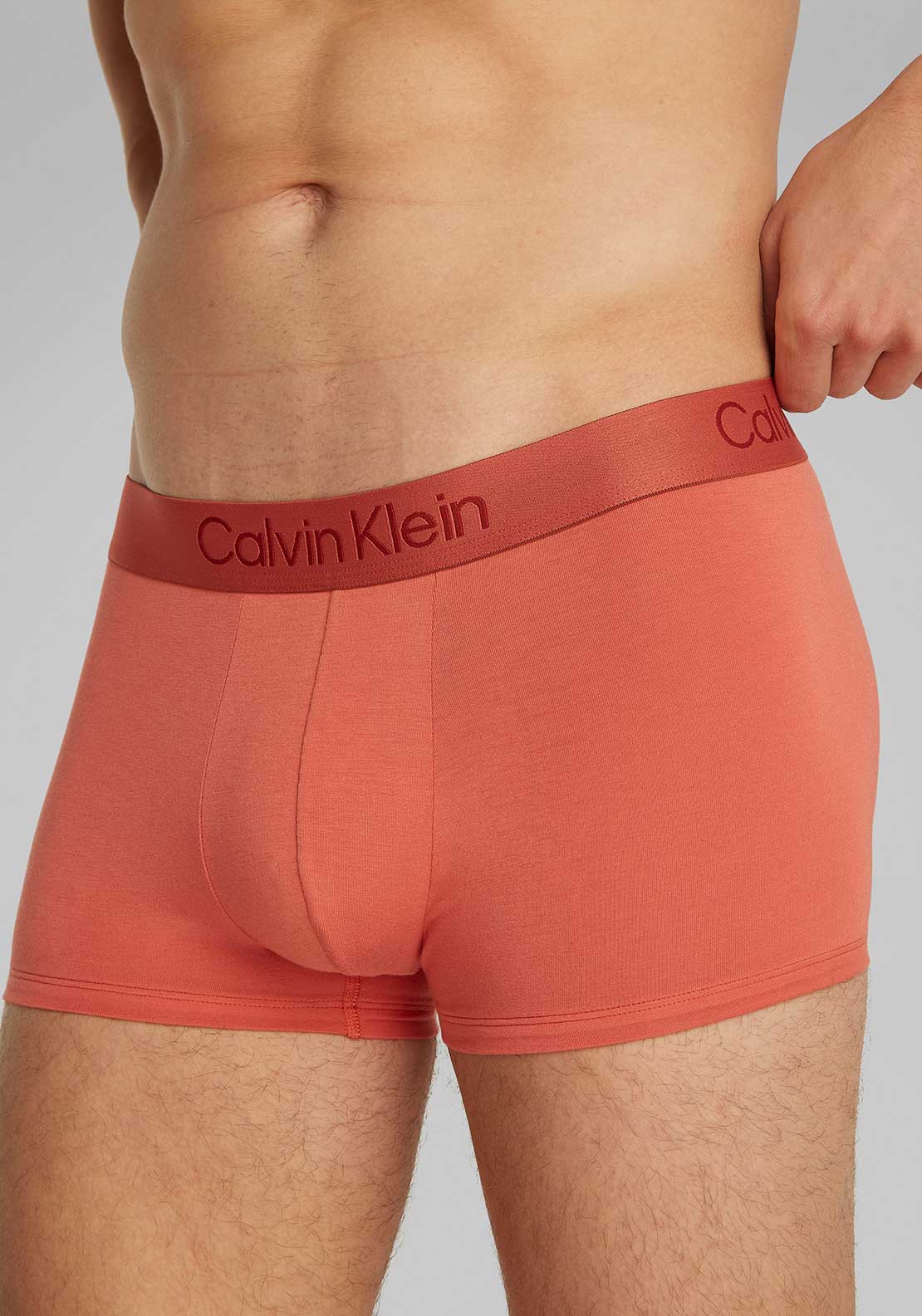 Calvin Klein 3 Pack Ultra Soft Modal Trunks, Blue Multi