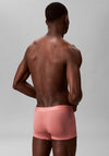 Calvin Klein CK Black 3 Pack Low Rise Trunks, Dusty Blush Multi