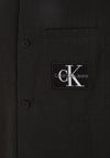 Calvin Klein Jeans Mens Textured Shirt, CK Black