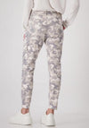 Monari Camouflage Slim Leg Trousers, Beige