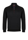 Andre Canada Quarter Zip Sweatshirt, Black