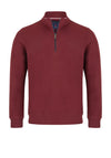 Andre Canada Quarter Zip Sweatshirt, Burgundy