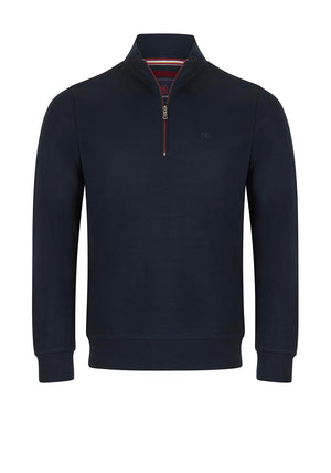 Andre Canada Quarter Zip Sweatshirt, Navy
