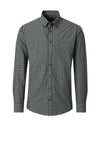 Casa Moda Gingham Dobby Shirt, Navy & Green