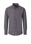Casa Moda Abstract Print Shirt, Rust & Navy Multi