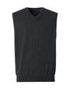 Casa Moda V Neck Sweater Vest, Charcoal Grey