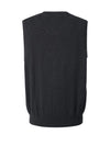 Casa Moda V Neck Sweater Vest, Charcoal Grey
