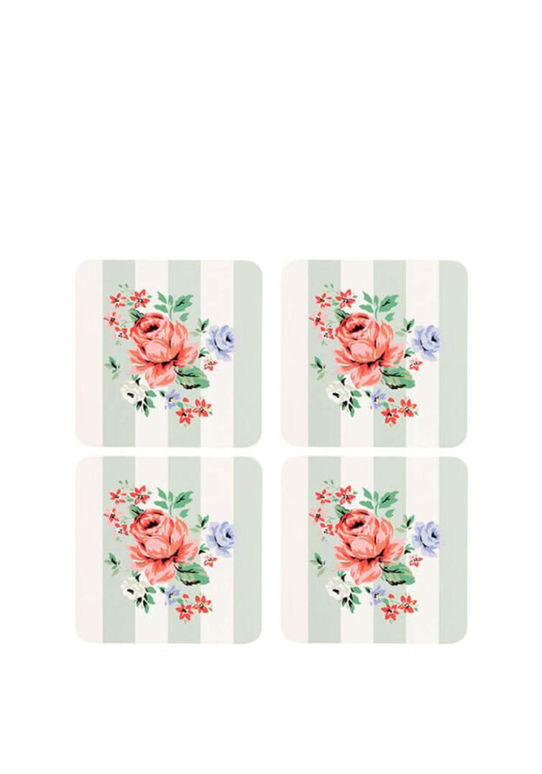 Cath Kidston Feels Like Home Print Coasters, Set of 4