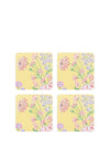 Cath Kidston Floral Field Print Coasters, Set of 4