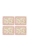 Cath Kidston Strawberry Print Placemats, Set of 4