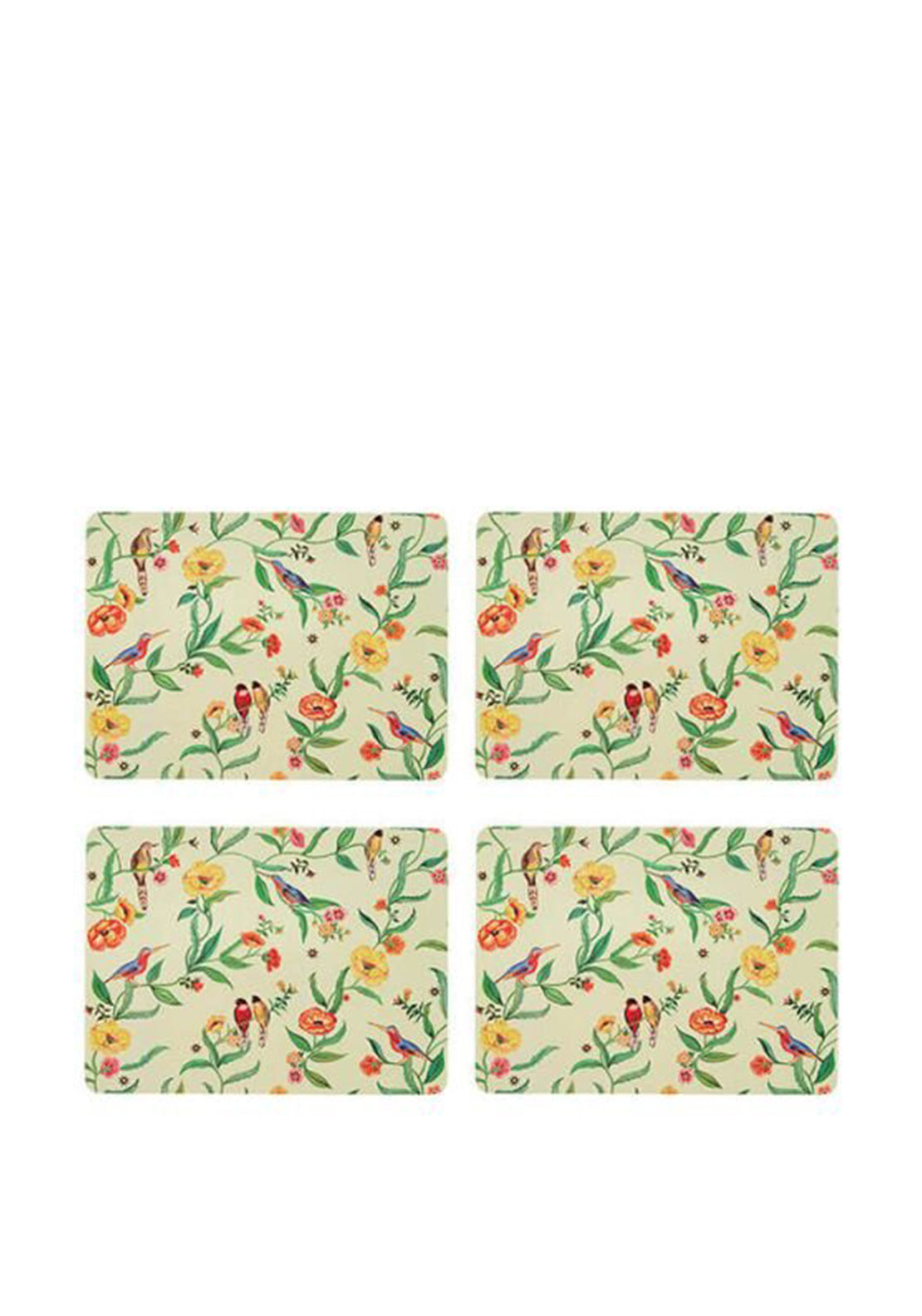 Cath Kidston Summer Bird Print Placemats, Set of 4