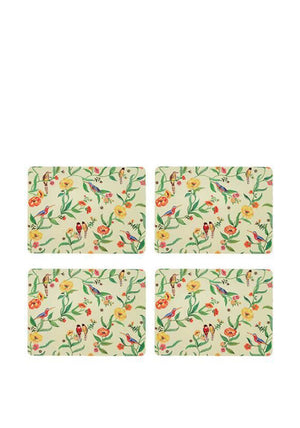 Cath Kidston Summer Bird Print Placemats, Set of 4