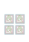 Cath Kidston Twin Floral Print Coasters, Set of 4