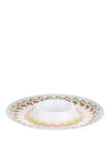 Cath Kidston Melamine Chip & Dip Platter, White Multi