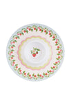 Cath Kidston Melamine Chip & Dip Platter, White Multi