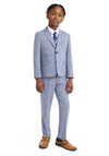 House Of Cavani Camden 3 Piece Suit, Blue