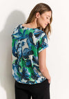 Cecil Printed Short Sleeve Blouse, Multi
