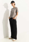 Cecil Shimmer T-Shirt, Boulder Beige