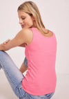 Cecil Scooped Neck Vest, Soft Pink