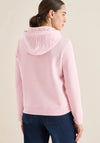 Cecil Embroidered Detail Hoodie, Light Pink