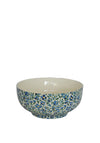 Shannonbridge Cereal/Pudding Bowl, Blue Daisy