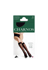 Charnos Energising Medium Support Knee Highs, Black