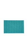Christy Signum Cotton Bath Mat, Vivid Teal