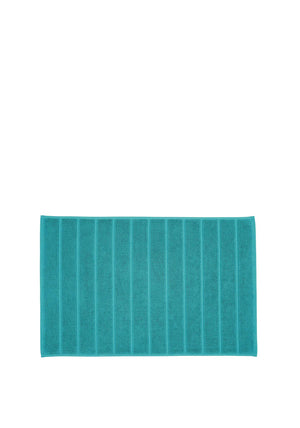 Christy Signum Cotton Bath Mat, Vivid Teal