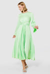 Closet London Pleated Midi Dress, Mint