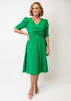 Coco Doll Veder Belted A-Line Dress, Green