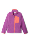 Columbia Kids Fast Trek Full Zip Fleece, Purple