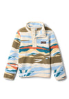 Columbia Kids Helvetia Print Half Snap Fleece, Blue