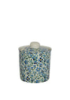 Shannonbridge Sugar Bowl, Blue Daisy