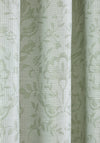 Curtina Marple Thermal Lined Luxury Eyelet Curtains 90”x 90”, Sage Green