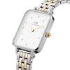 Daniel Wellington Quadro Lumine 5 Link Watch, Gold & Silver